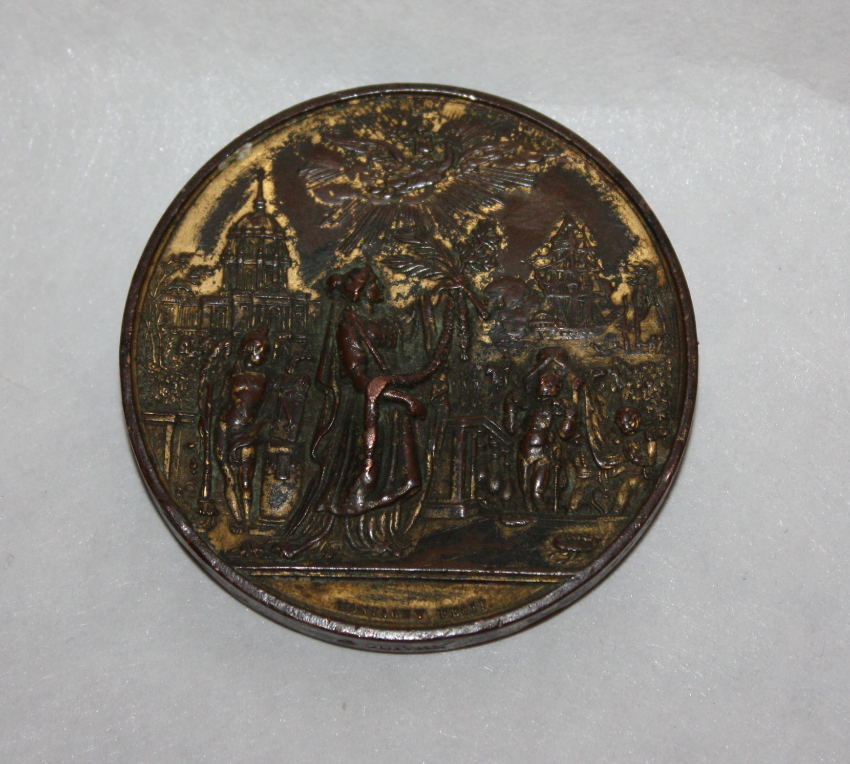 FRANCE - REPRODUCTION - 40 FRANCS 1807 - NAPOLÉON 1ER - CUIVRE DORÉ