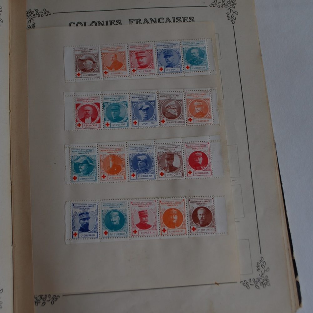 Album De Timbres France Oblitérés 1900-1940 - Lot De 2 Avec Milliers De Timbres
